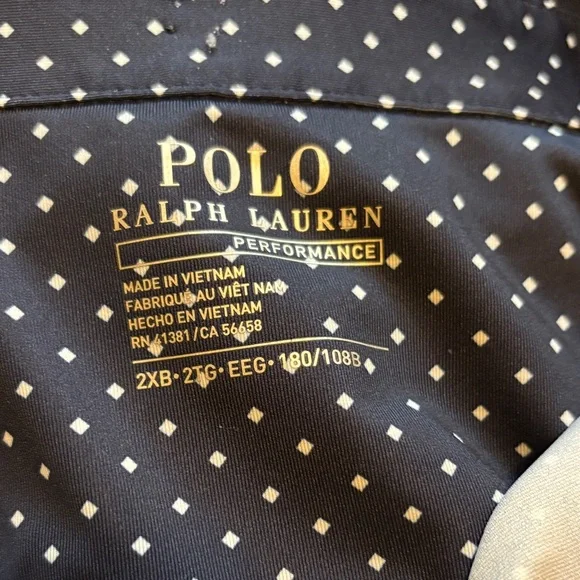 Polo by Ralph Lauren Navy Blue Shirt - 2XB - Picture 12 of 12